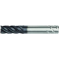 3/4x3/4x1-5/8x5 .060R 5FL Carbide End Mill-Round Shank-AlTiN - Benchmark Tooling