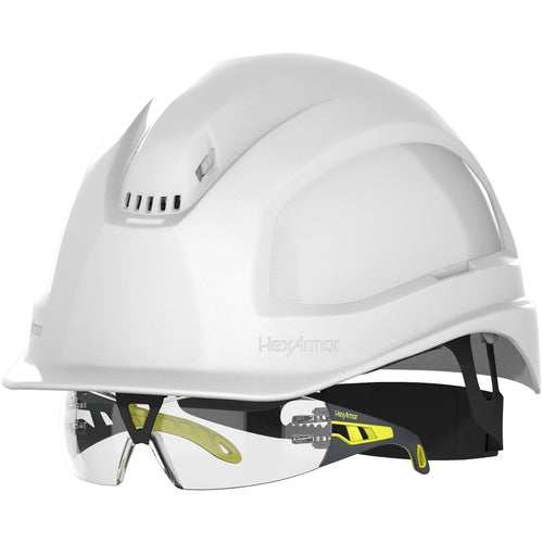 XP250IES - White - Vented - Short Brim