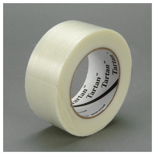 72 mm × 55 m Tartan Filament Tape Clear Alt Mfg # 39476 - Benchmark Tooling