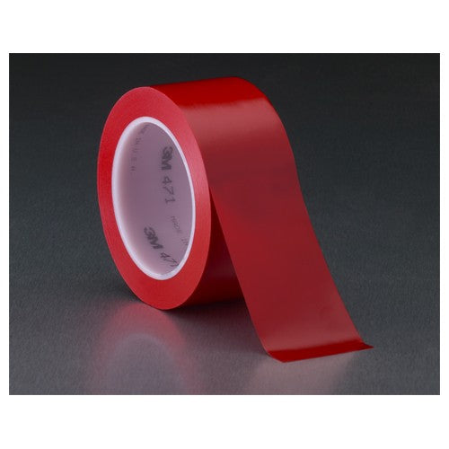 3M Vinyl Tape 471 Red 1/4″ × 36 yd 5.2 mil - Benchmark Tooling