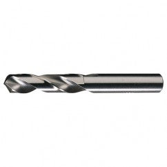 #17 RHS / RHC HSS 118 Degree Radial Point General Purpose Screw Machine Drill - Bright - Benchmark Tooling