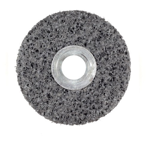Scotch-Brite Clean and Strip Unitized Wheel CS-UW 7S Extra Coarse 2″ × 1/2″ × 1/4″ - Benchmark Tooling