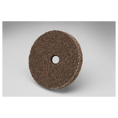 Scotch-Brite EXL Unitized Wheel XL-UW 8A Coarse 3″ × 1/2″ × 1/4″ - Benchmark Tooling