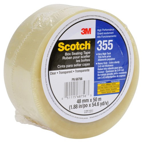 Scotch Box Sealing Tape 355 Clear 48 mm × 50 m - Benchmark Tooling