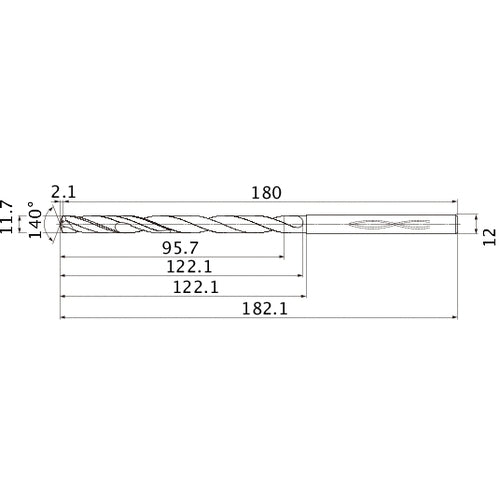 MHS1170L120B CARB DRILL