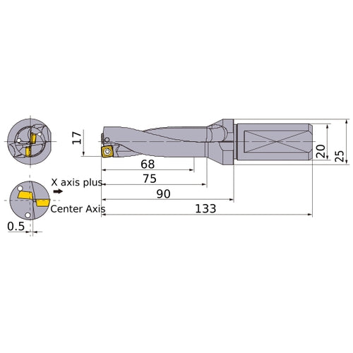MVX1700X4F20 INDX DRILL