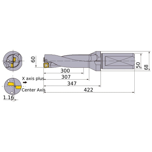 MVX6000X5F50 INDX DRILL