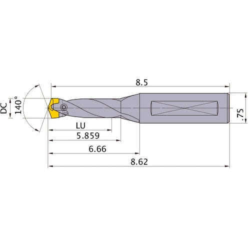 STAWLN0044 INDEXABLE DRILL