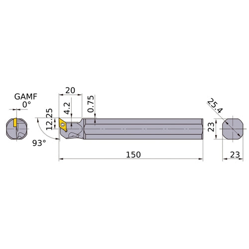 SH25M-FSDUCL07 BORING BAR