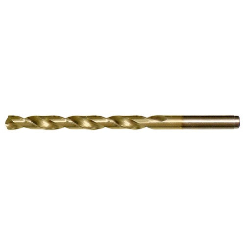 4.50mm RHS / RHC HSS-CO 8% (M42) 135 Degree Split Point Heavy Duty Cobalt Drill - TiN - Exact Industrial Supply