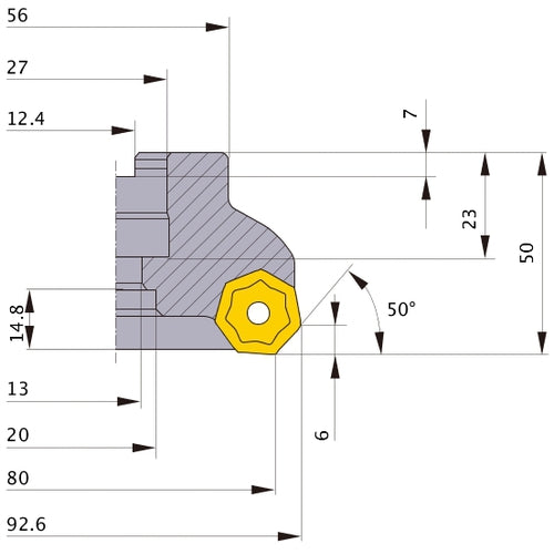 AHX640W-080A08R MILL