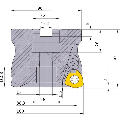 AJX12-100A07R MILL