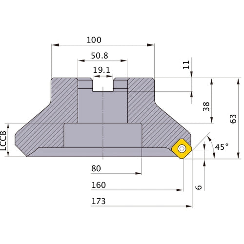 ASX445R16016F MILL