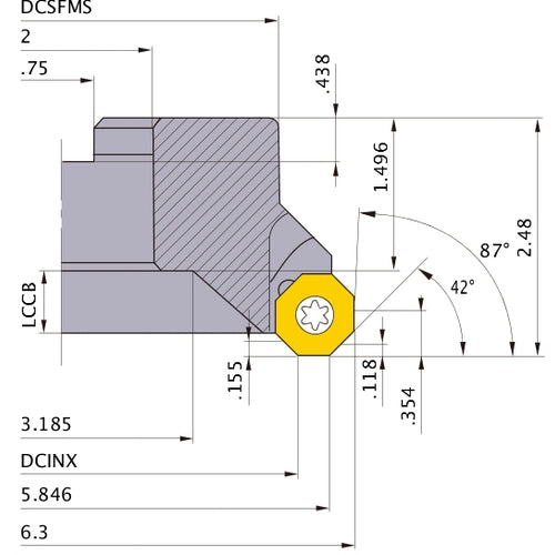 BOER0608F FACE MILL