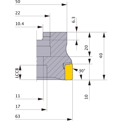 VOX400-063A08R MILL