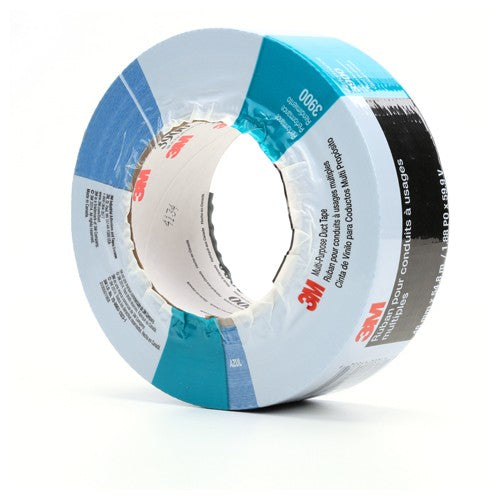3M Multi-Purpose Duct Tape 3900 Blue 48 mm × 54.8 m 7.7 mil Individually Wrapped - Benchmark Tooling
