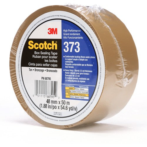 Scotch Box Sealing Tape 373 Tan 48 mm × 50 m - Benchmark Tooling