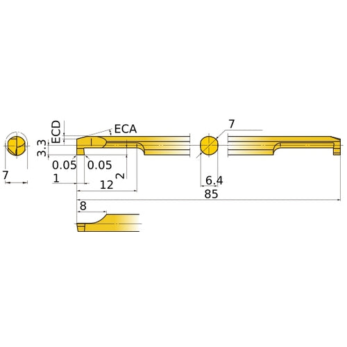CG0712RS-10 VP15TF BORING BAR