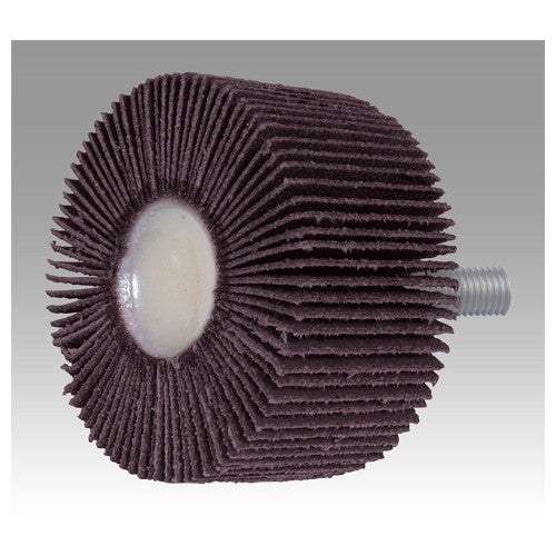 3M Flap Wheel 341D 40 X-weight Type 84 1″ × 5/8″ × 1/4-20 EXT - Benchmark Tooling