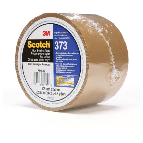 Scotch Box Sealing Tape 373 Tan 72 mm × 50 m - Benchmark Tooling