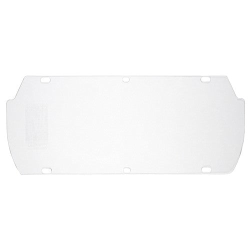 Double Matrix Faceshield - Clear Acetate 7 × 16 3/4″ / 0.040″ Thick - Benchmark Tooling