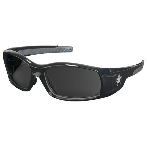 Safety Glasses - Black Frame-Gray Lens - SR1 Style - Benchmark Tooling