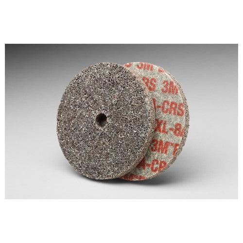 Scotch-Brite EXL Unitized Wheel XL-UW 8A Coarse 3″ × 1/4″ × 1/4″ - Benchmark Tooling