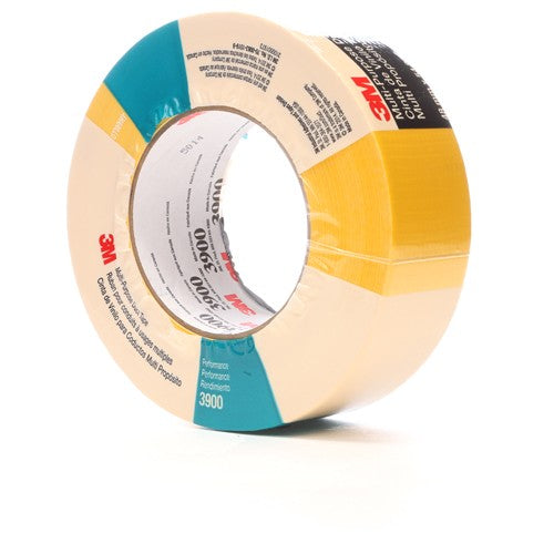 3M Multi-Purpose Duct Tape 3900 Yellow 48 mm × 54.8 m 8.1 mil Individually Wrapped - Benchmark Tooling