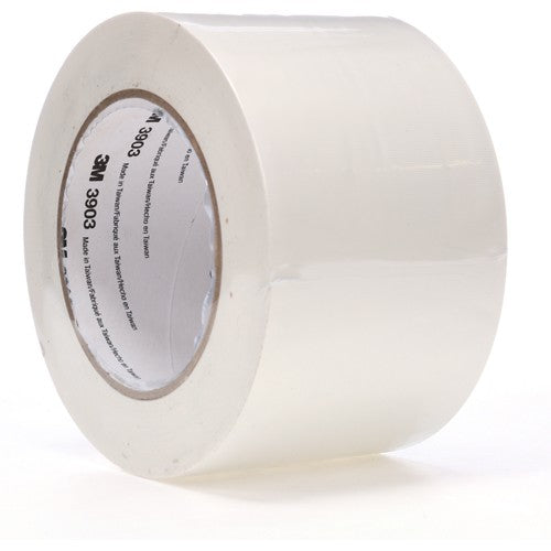 3M Vinyl Duct Tape 3903 White 3″ × 50 yd 6.5 mil 18 Roll/Case Individually Wrapped Conveniently Packaged - Benchmark Tooling
