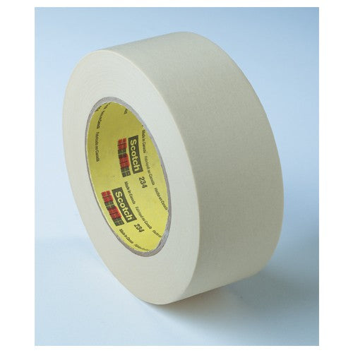 3M General Purpose Masking Tape 234 Tan 24 mm × 55 m 5.9 mil plastic cor - Benchmark Tooling