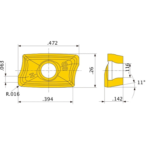 AOMT123604PEER-H MP6120 INSERT