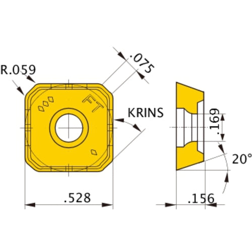 SEMT13T3AGSN-FT MC5020 INSERT