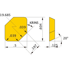 WEC42AFTR5C NX2525 INSERT