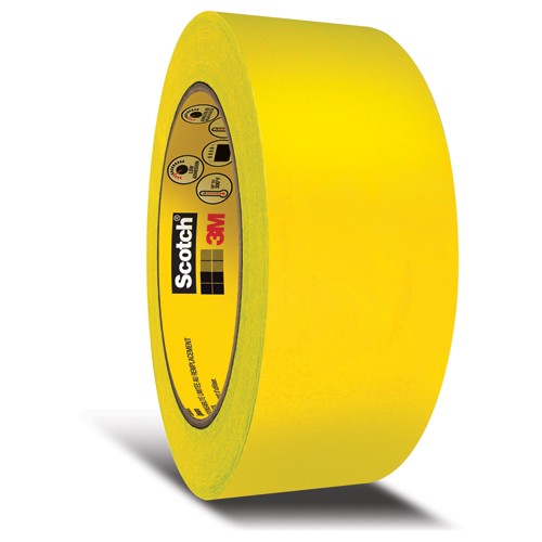 Scotch Ultimate Paint Edge Masking Tape 2460 Gold 1″ × 60 yd 3.3 mil - Benchmark Tooling
