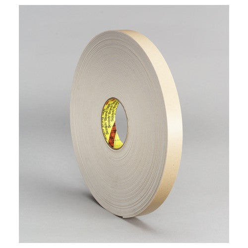 3M Double Coated Polyethylene Foam Tape 4496W White 1/2″ × 36 yd 62 mil - Benchmark Tooling