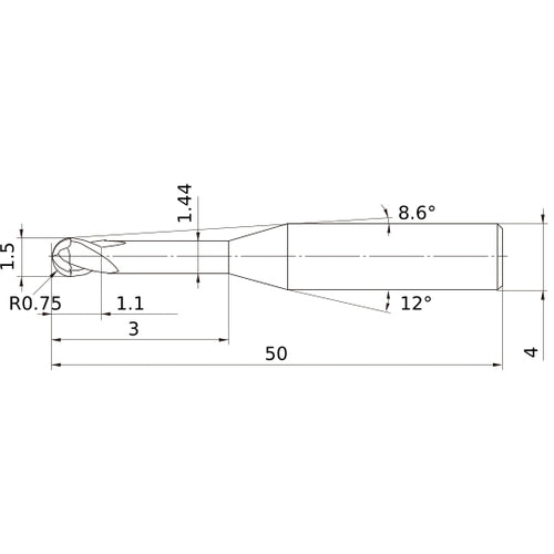 MP2XLBR0075N030