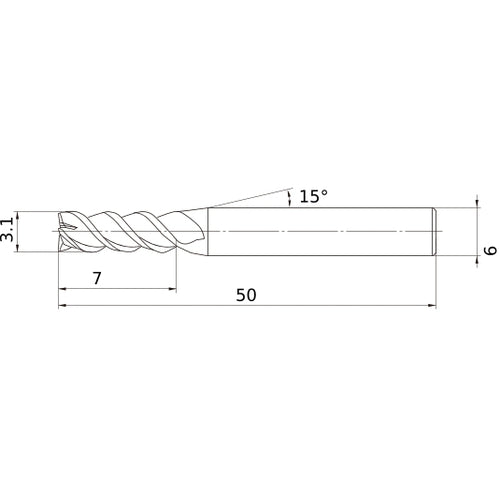 VQMHZVD0310 SOLID CARBIDE EM