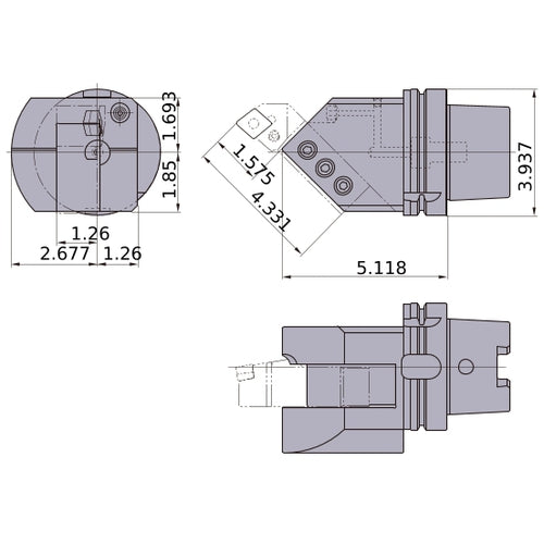 H100TH-EN3232R-130 HOLDER