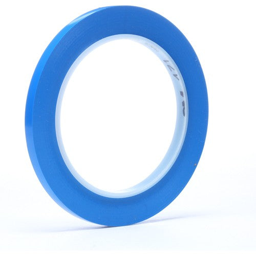 3M Vinyl Tape 471 Blue 1/4″ × 36 yd 5.2 mil - Benchmark Tooling