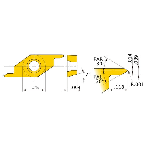 CSVTT60050RR VP15KZ INSERT