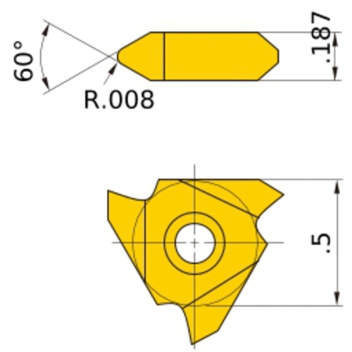 MTTL436002 UTI20T INSERT