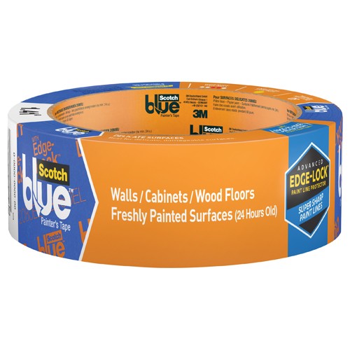 ScotchBlue WALLS + WOOD FLOORS Painter's Tape 2080EL-36CVP 1.41″ × 60 yd (36 mm × 54 8 m) - Benchmark Tooling