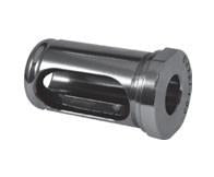 Type CS Tool Holder Bushings - Part # TBCS-10-0375-B - (OD: 1") (ID: 3/8") (Slot Length: 1-3/8") (Length Under Head: 1-3/4") - Benchmark Tooling