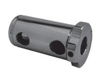Type LB Tool Holder Bushings - Part # TBLB-15-0500-B - (OD: 1-1/2") (ID: 1/2") (Head Thickness: 3/8") (Center Hole Distance: 1-1/4" & Shoulder to Center of First Hole: 1/2" ) (Length Under Head: 3-1/8") - Benchmark Tooling
