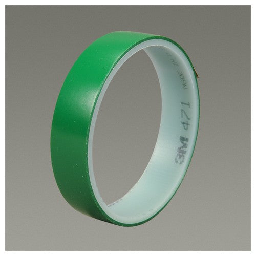 3M Vinyl Tape 471 Green 1/4″ × 36 yd 5.2 mil - Benchmark Tooling