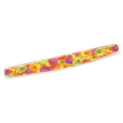 3M Gel Wrist Rest WR308DS Clear Gel Design Compact Size Daisy 2.75″ × 18″ x .75″ - Benchmark Tooling