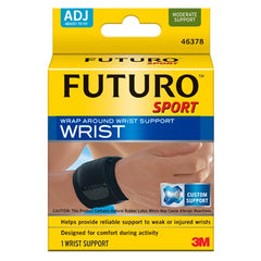 FUTURO Wrist Support Strap 46378ENR Adjustable Black - Benchmark Tooling