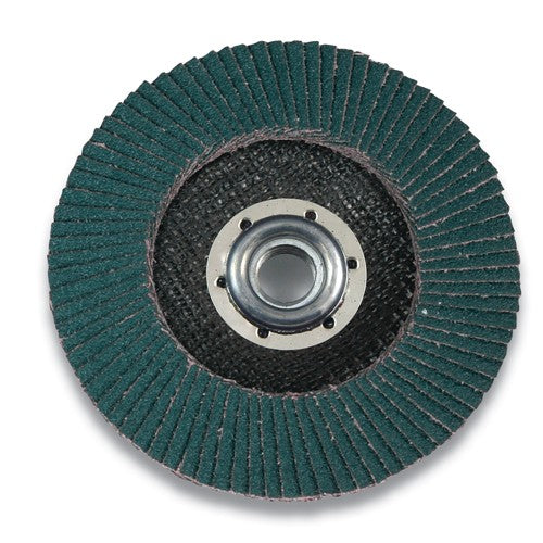 7 in × 5/8-115/8-11 INT 546D Abrasive Flap Disc T27 40 Alt Mfg # 28648 - Benchmark Tooling
