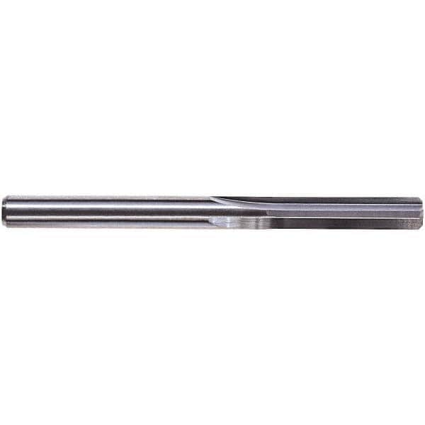 Chucking Reamer: 0.3940" Dia, 3-1/2" OAL, 1-1/4" Flute Length, Straight-Cylindrical Shank, Solid Carbide