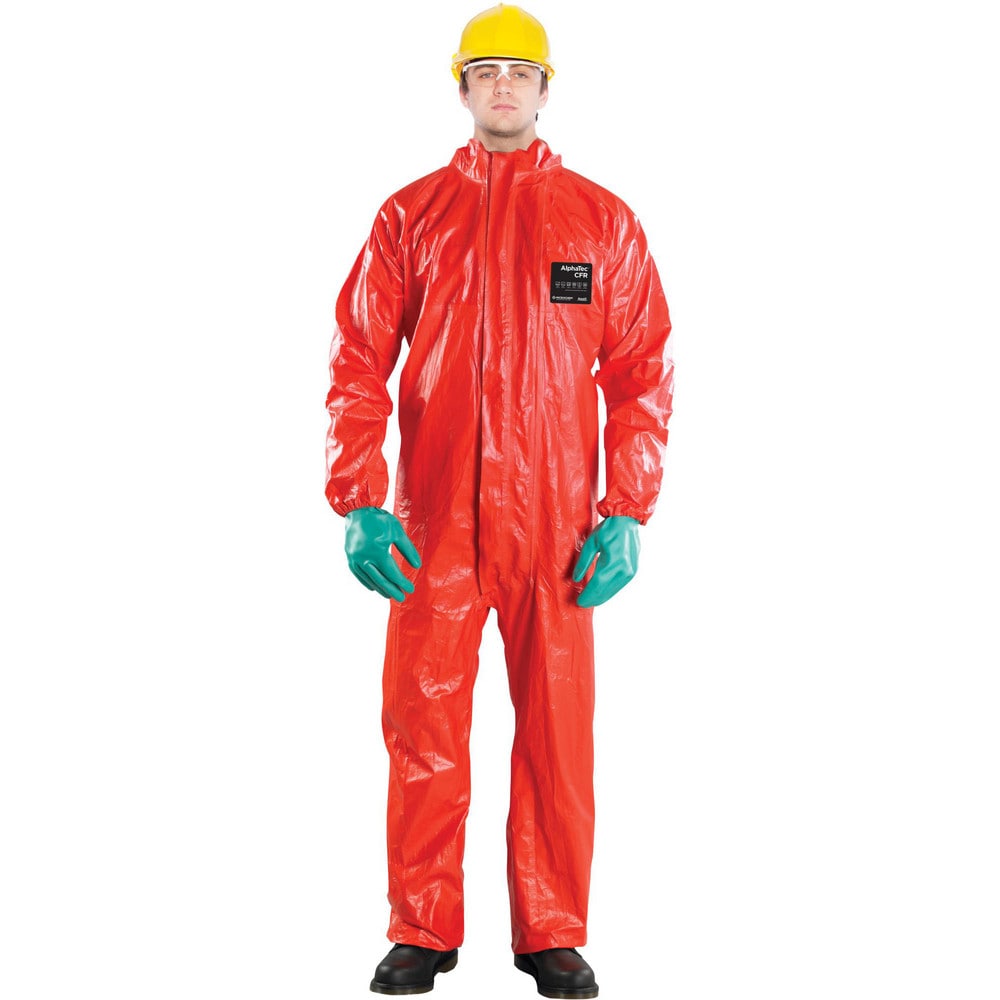 Disposable Coveralls: Size Small, 0.2055 oz, Sontara, Wood Pulp & Polyester, Double Zipper Closure